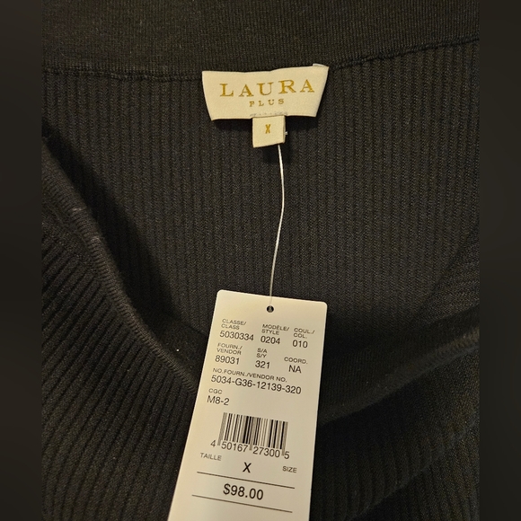 Black Flowy Skirt - Picture 3 of 4